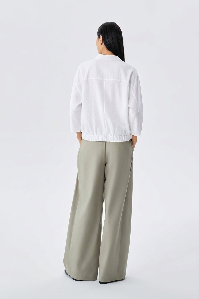 Layla Boxy Lyocell Shirt