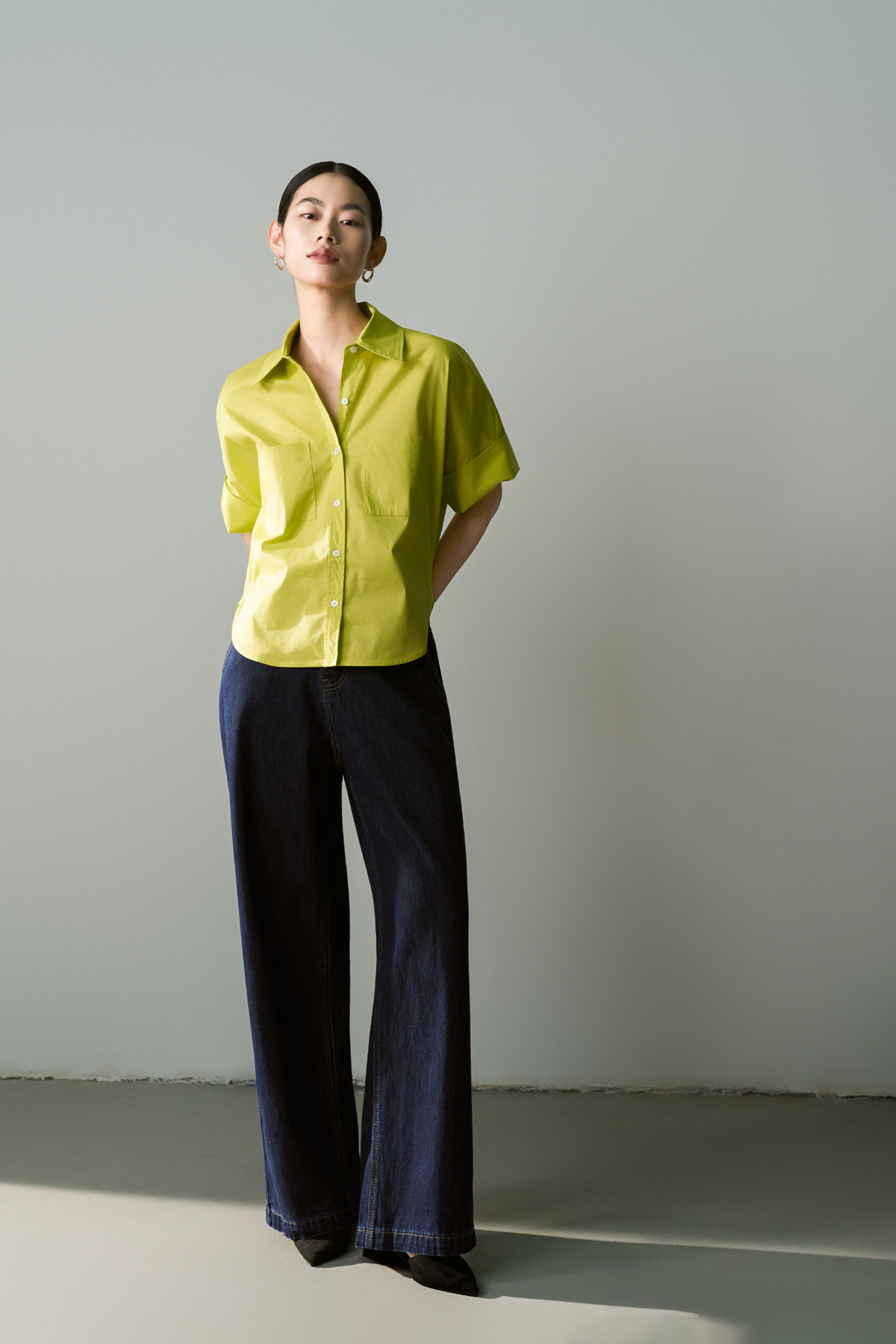 Wide-Sleeve Shirt