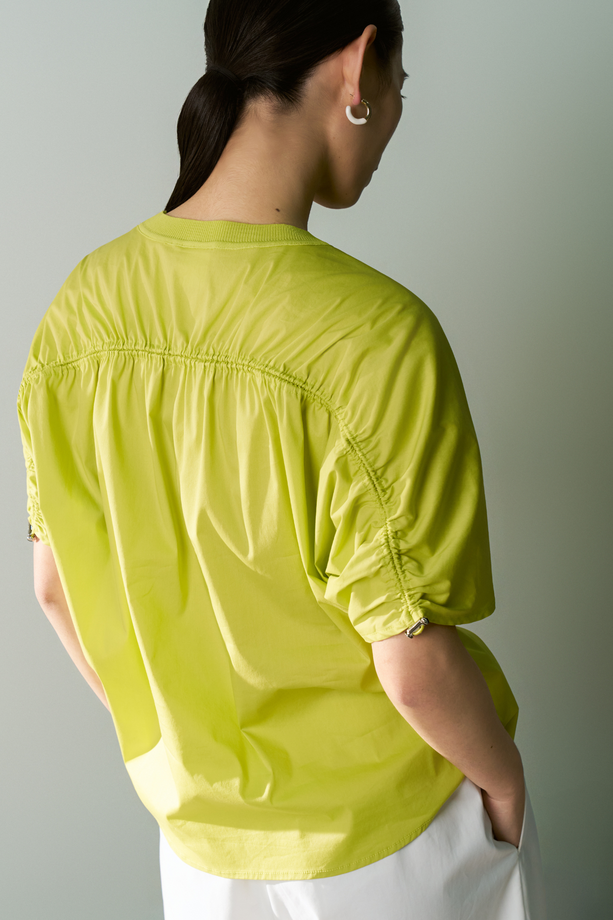 Woven Pullover Top