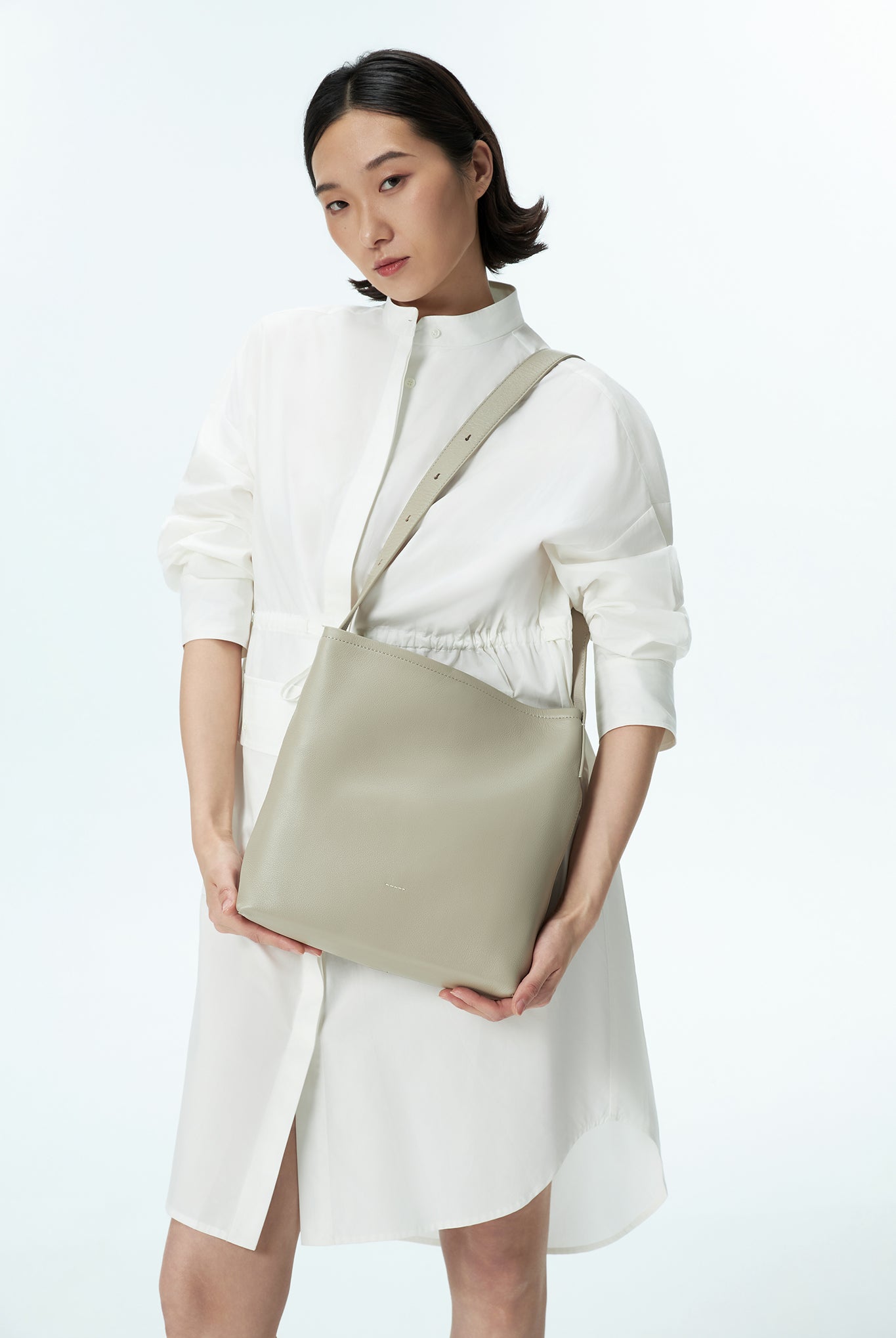 Leather Mini Tote Bag