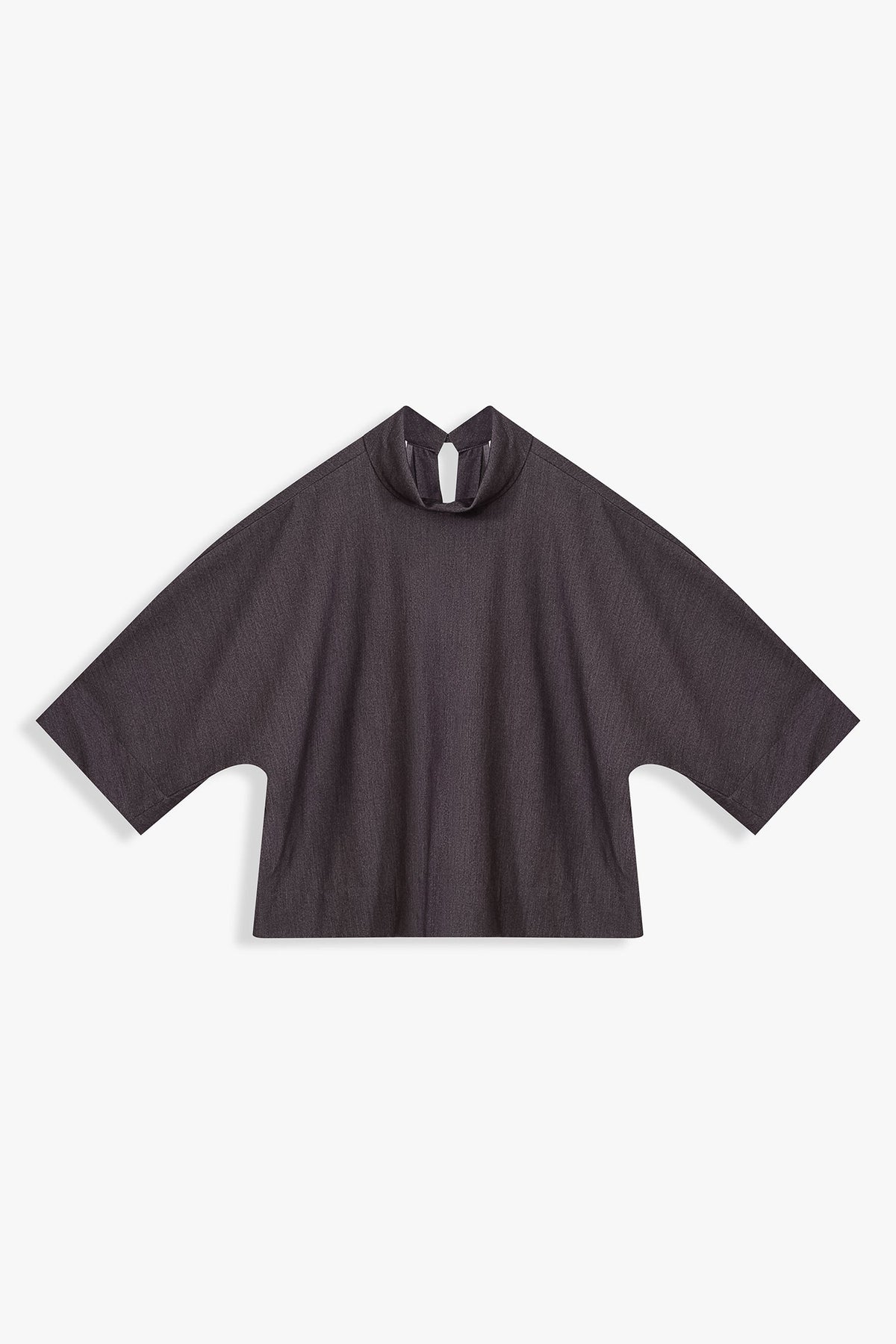 Callie Mock-Neck Dolman Top