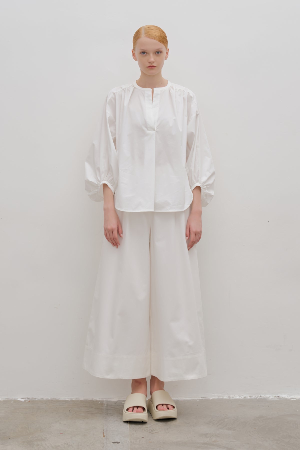 Wide-Leg Trousers