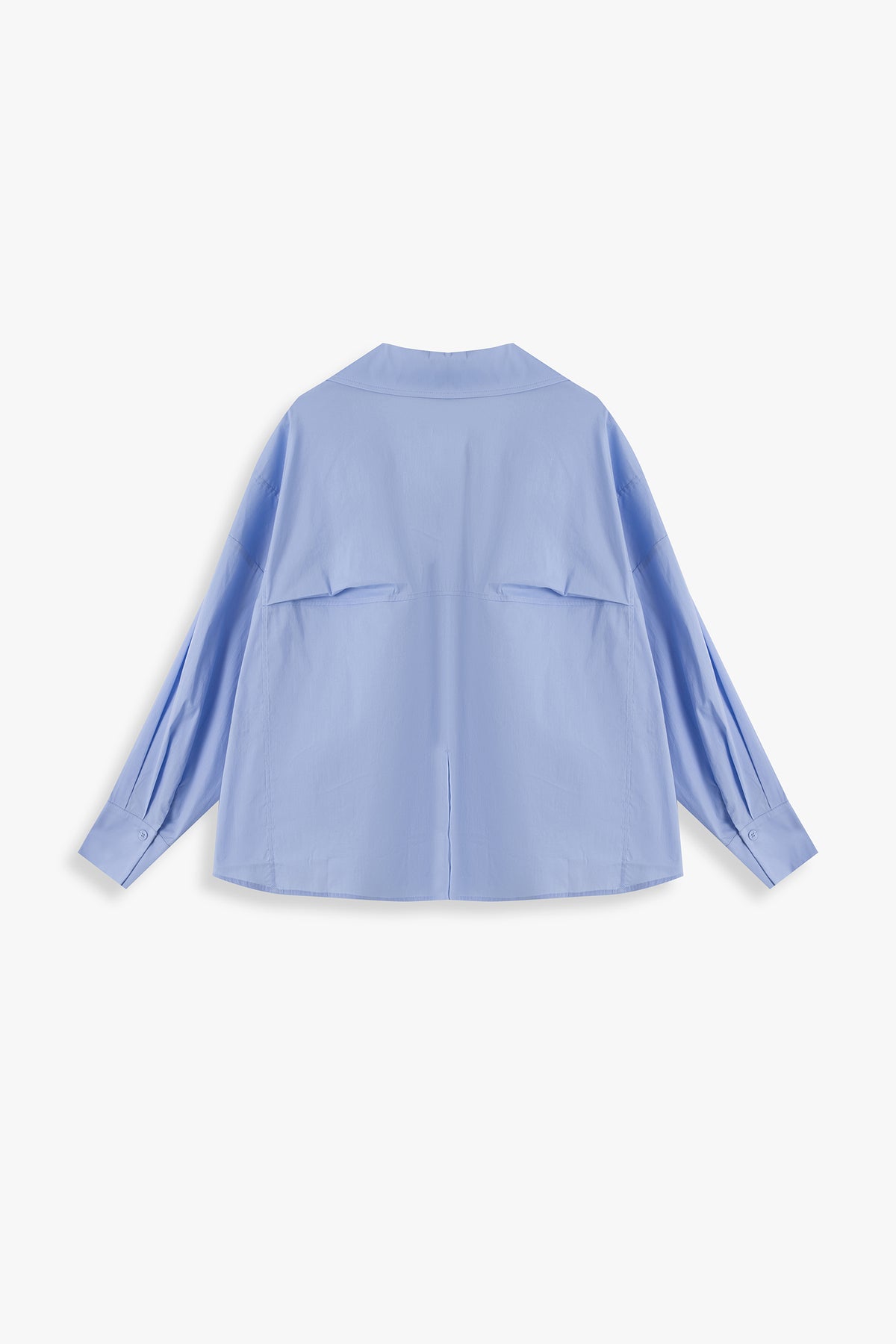 Open Collar Shirt Jacket