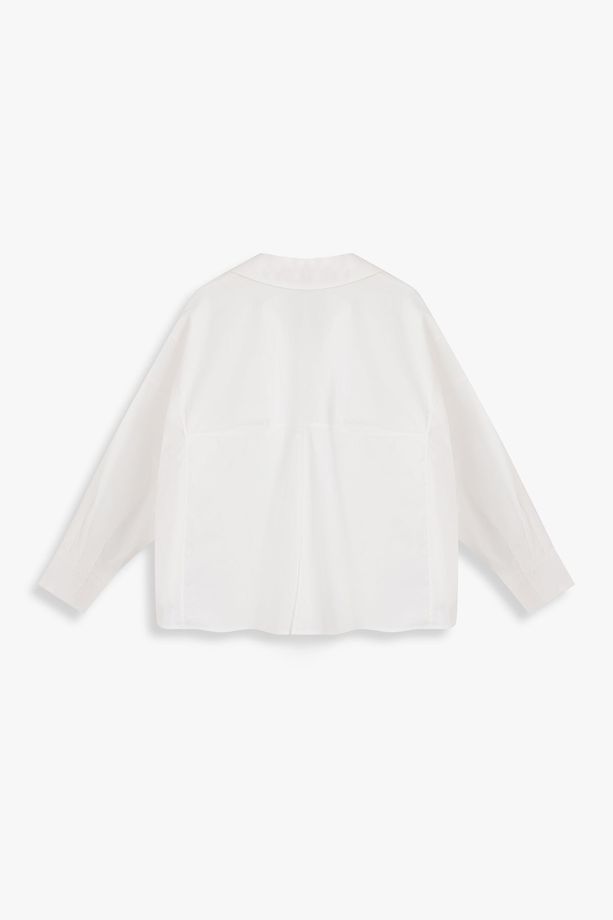 Open Collar Shirt Jacket
