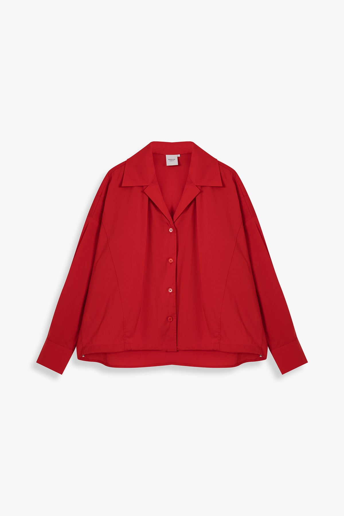 Open Collar Shirt Jacket