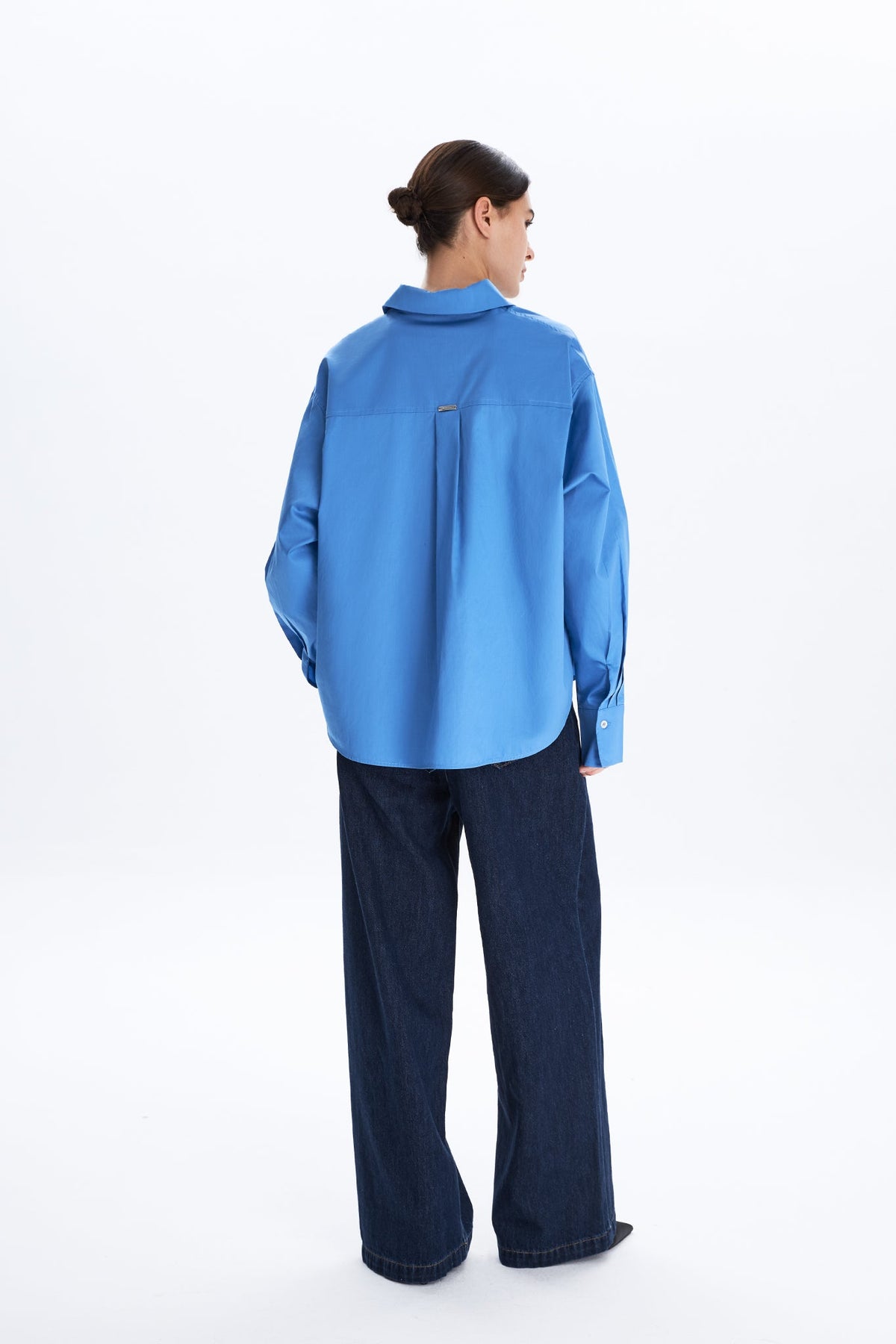 Boxy Long-Sleeve Shirt