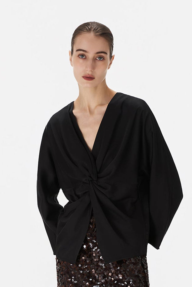 Twisted Front Top