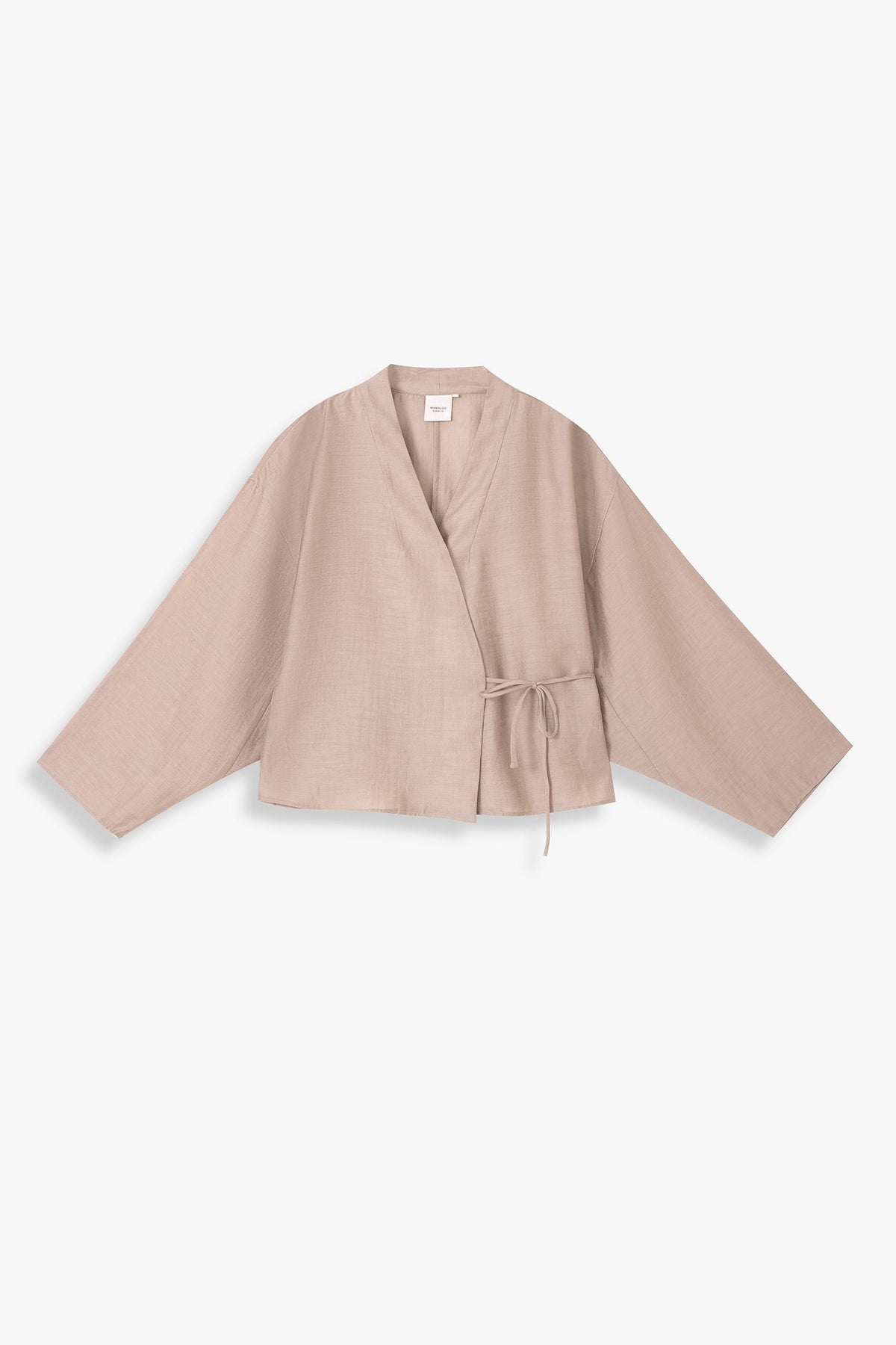 Kimono Wrap with Bat-winged Sleeves