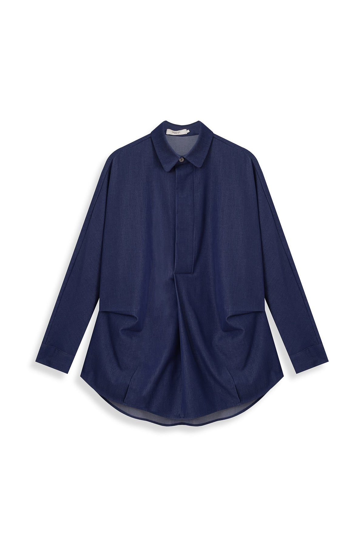 Dolman Sleeve Placket Shirt