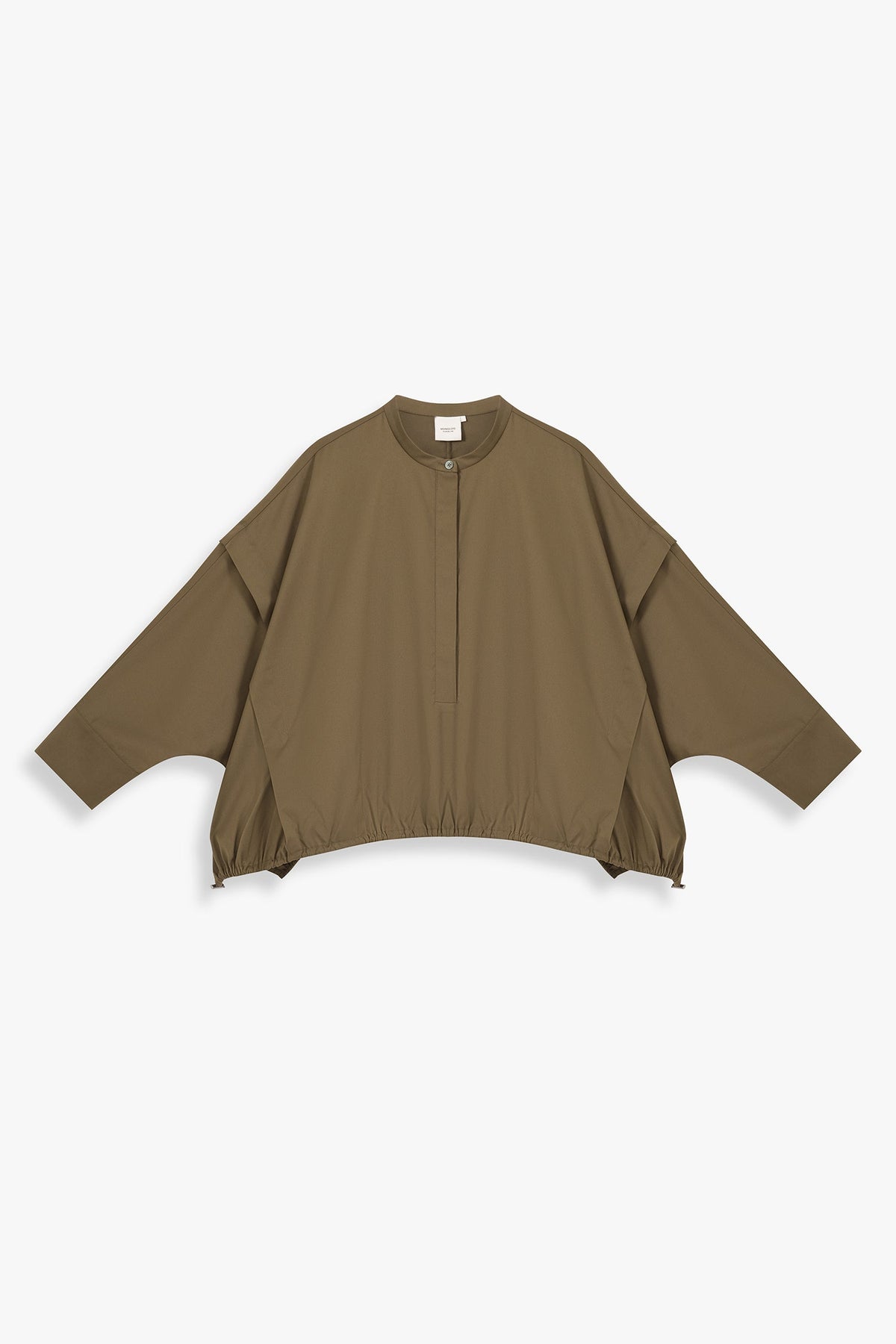 Relaxed-Fit Blouson Top