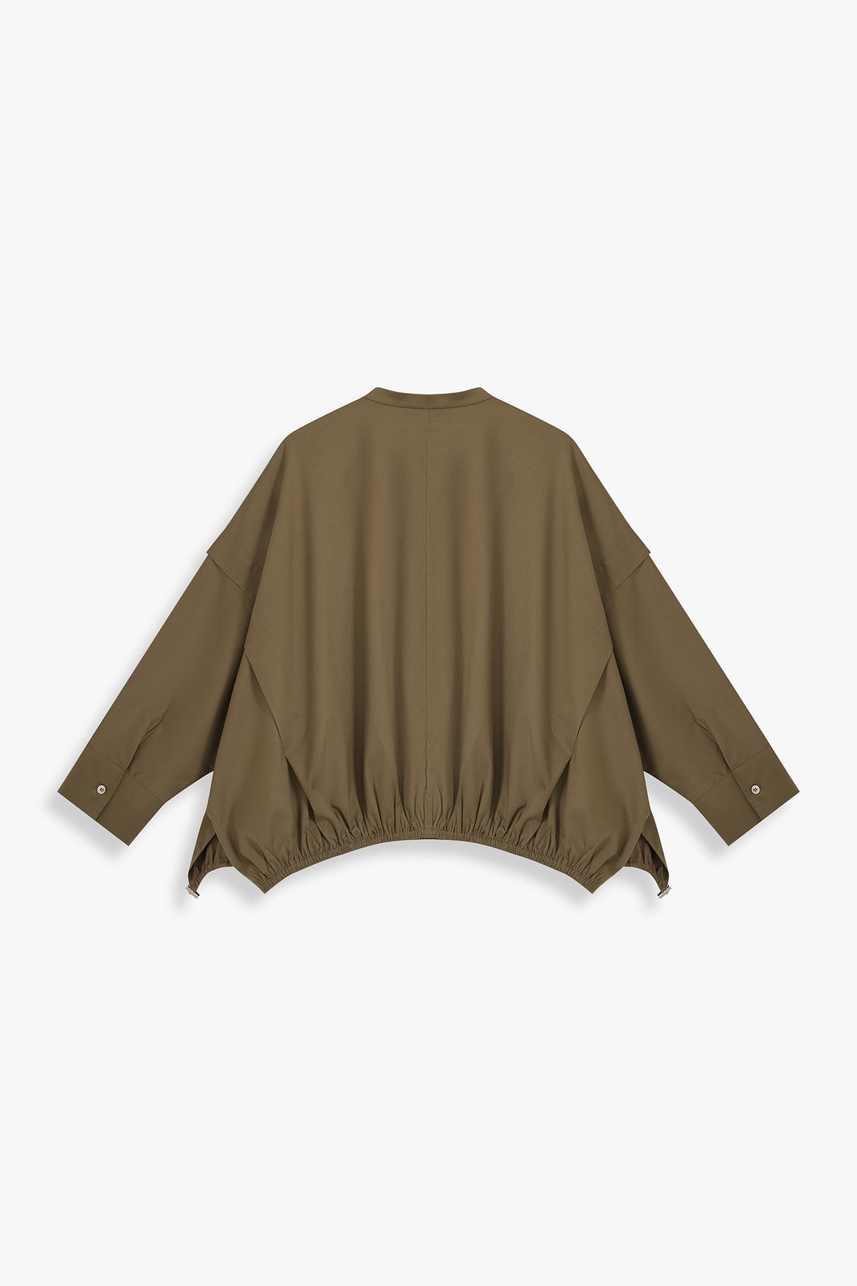 Relaxed-Fit Blouson Top
