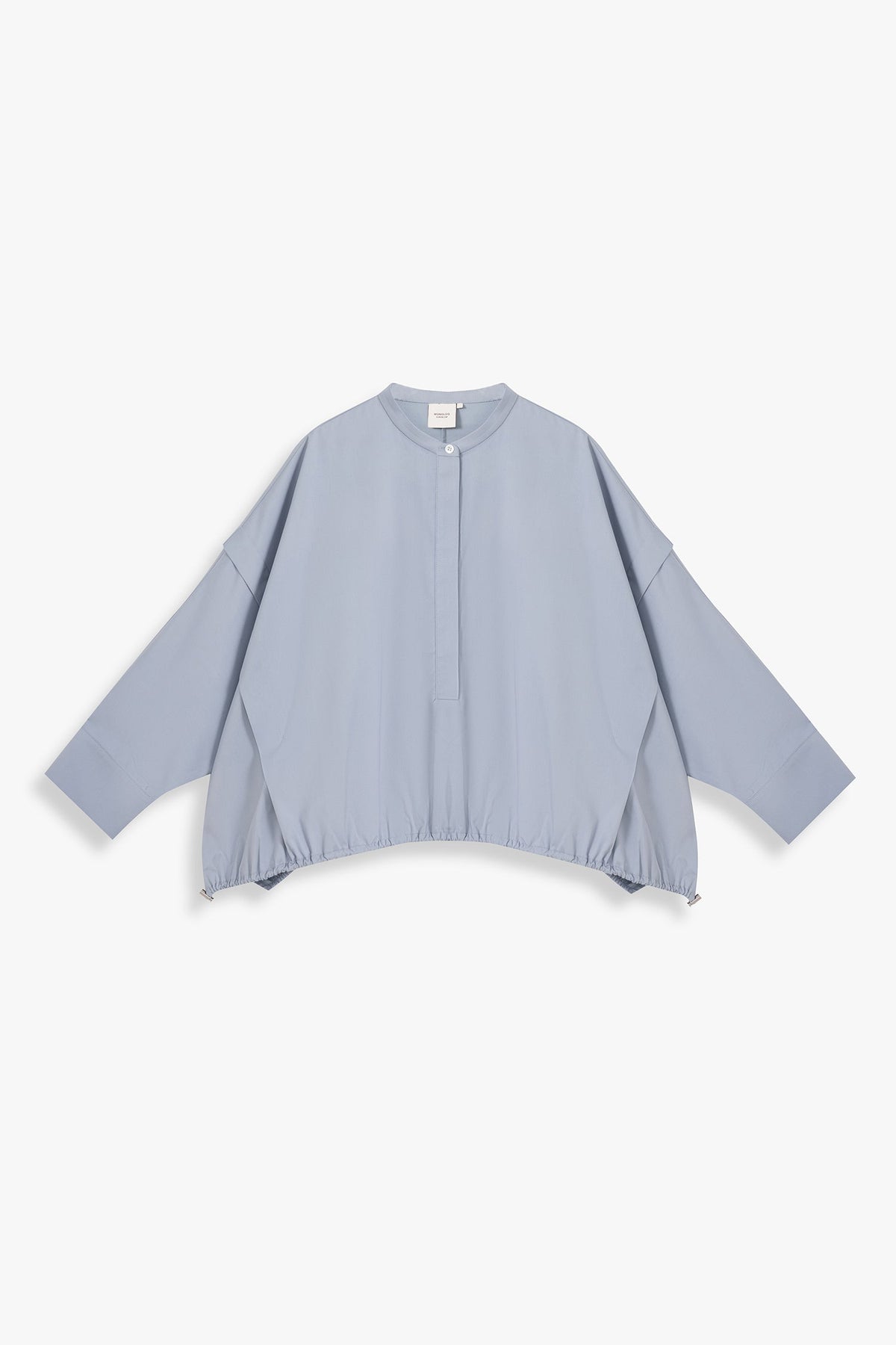 Relaxed-Fit Blouson Top