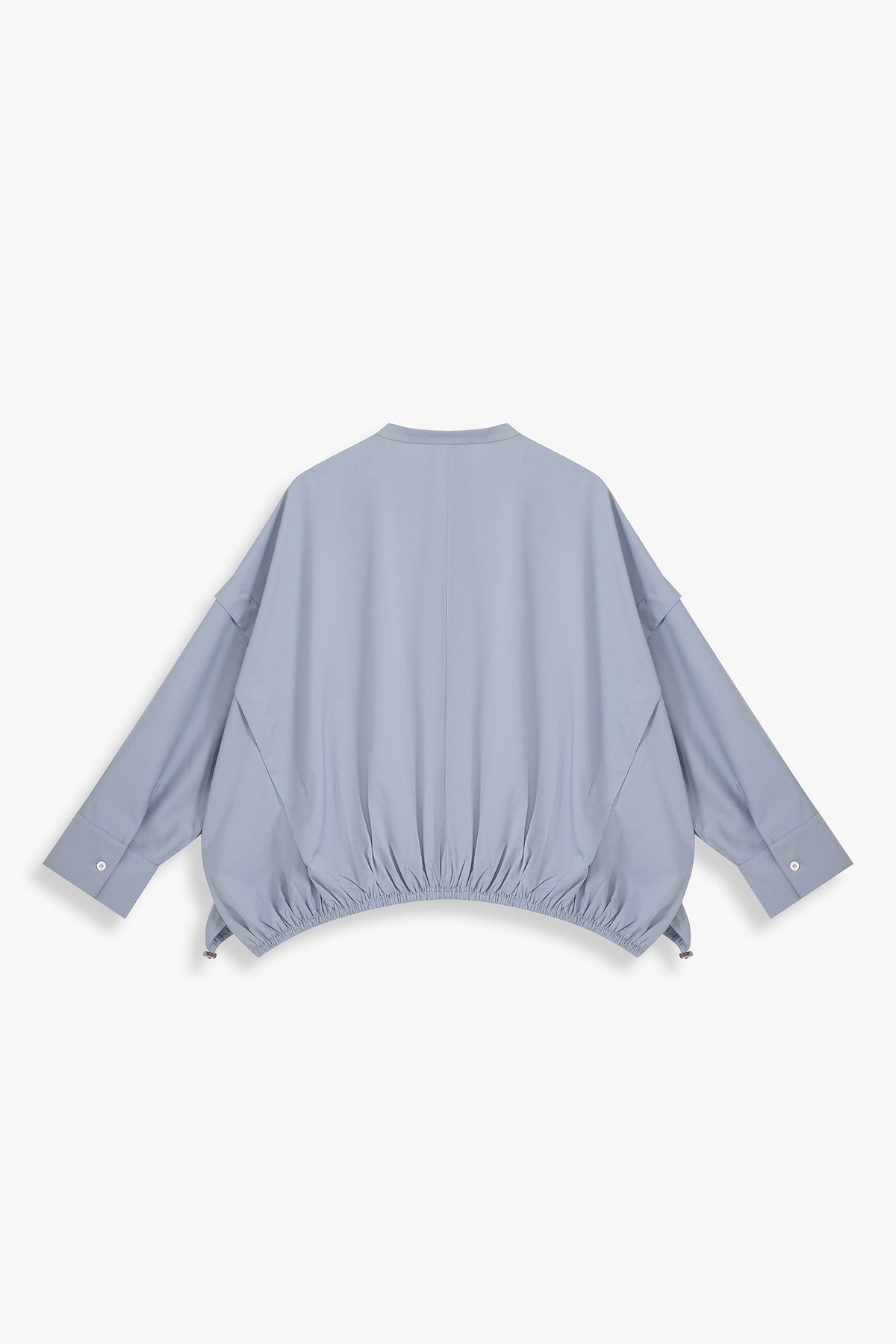 Relaxed-Fit Blouson Top