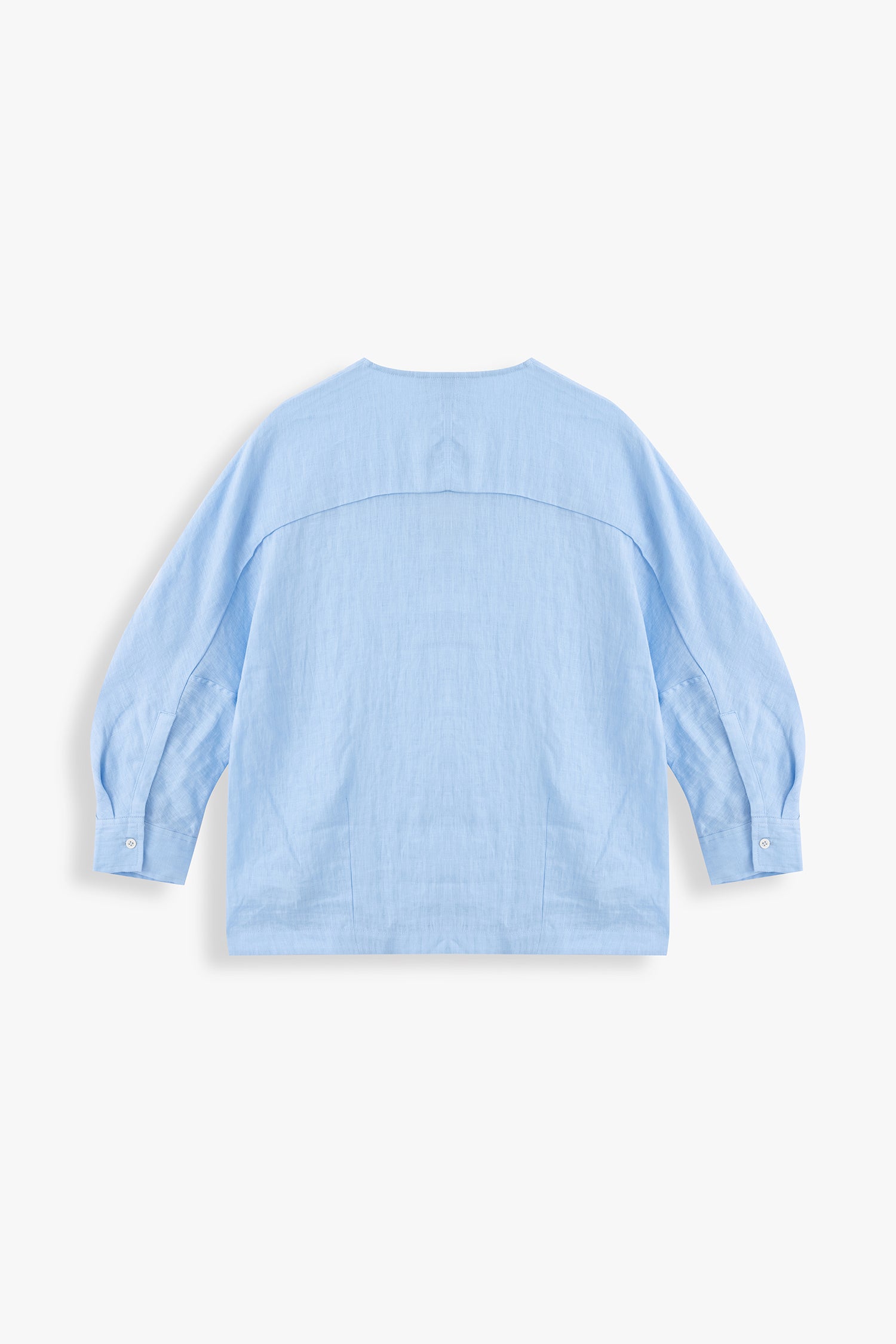 Ayla Linen V-Neck Pullover Shirt