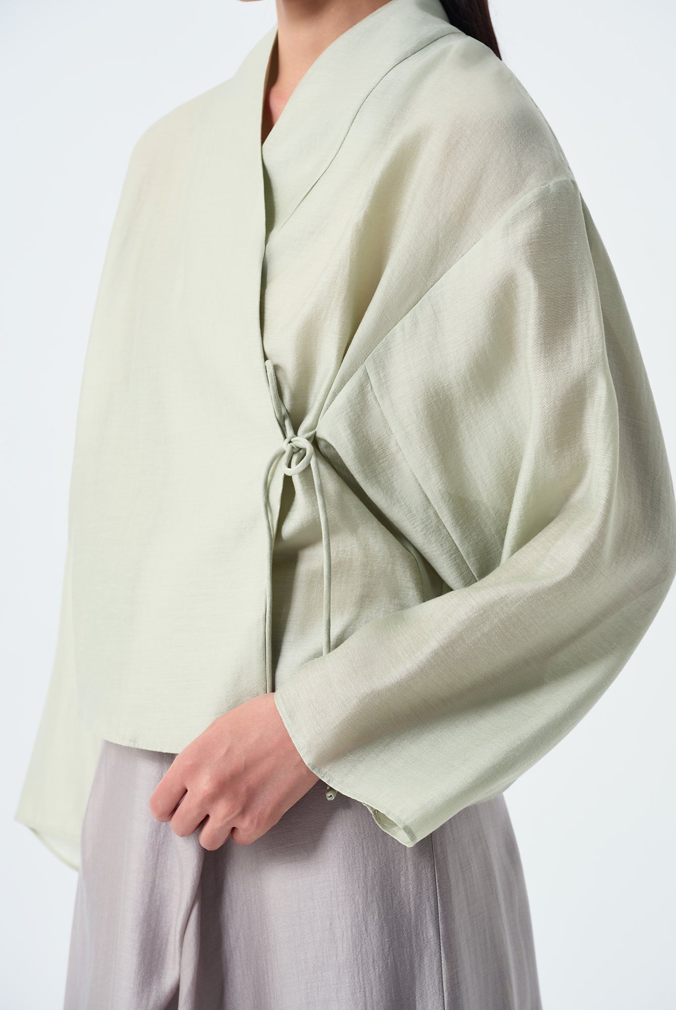 Anya Batwing Kimono Wrap Blouse