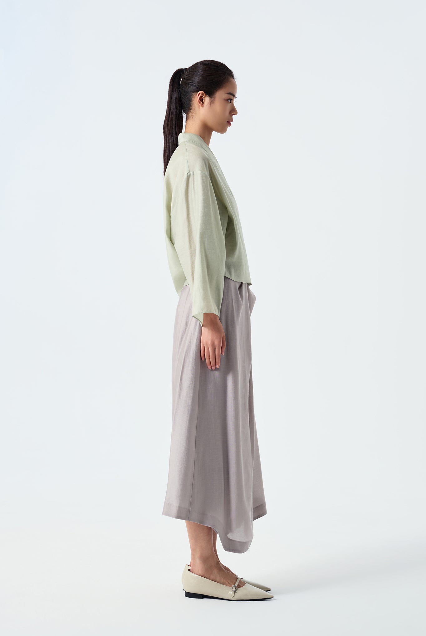 Anya Batwing Kimono Wrap Blouse
