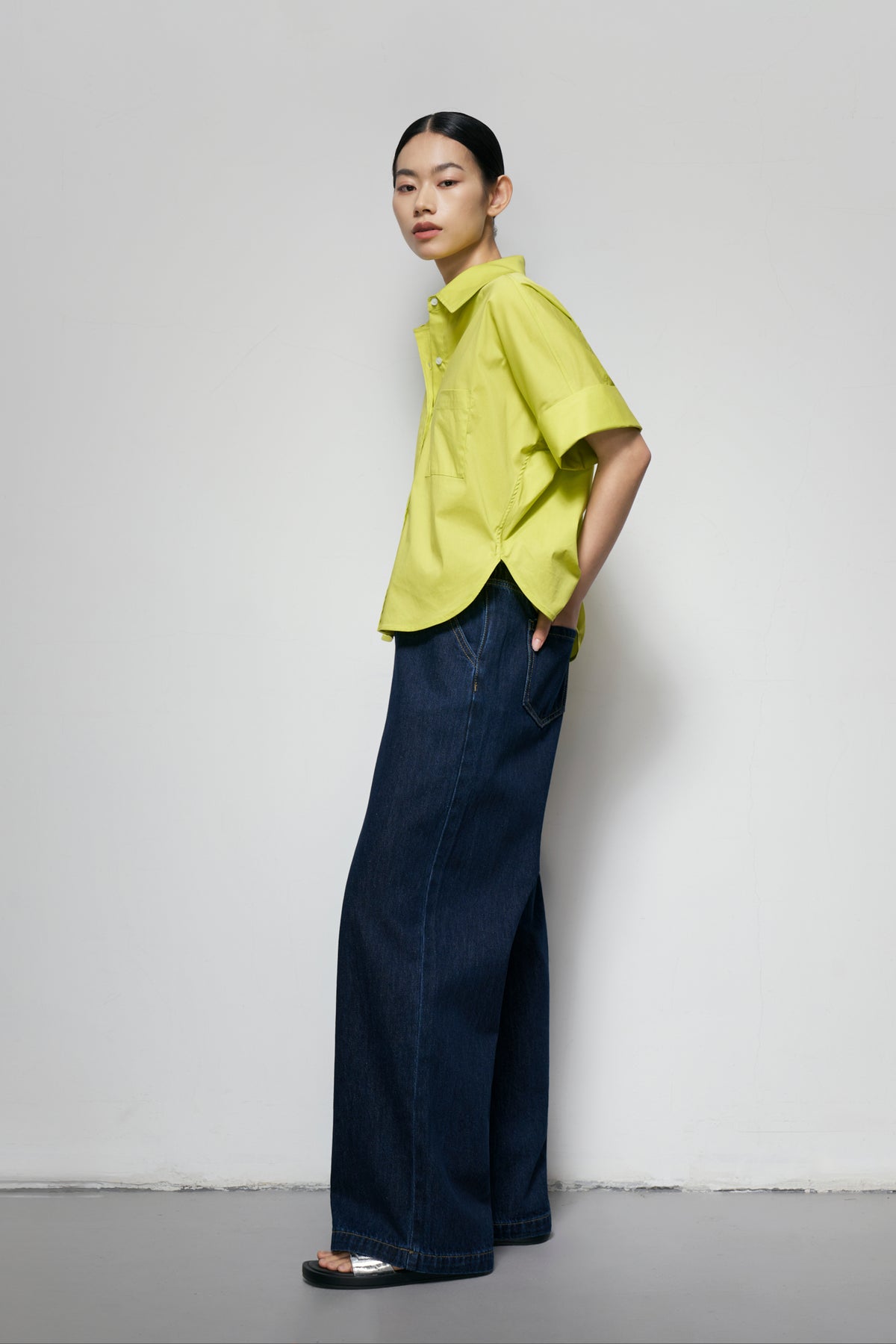 Wide-Sleeve Shirt