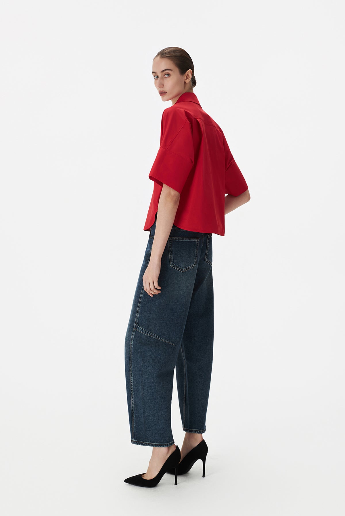 Wide-Sleeve Shirt