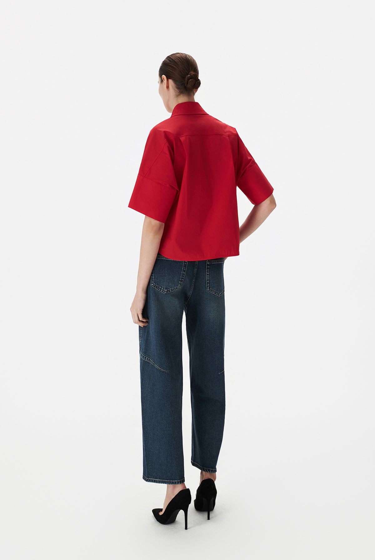 Wide-Sleeve Shirt