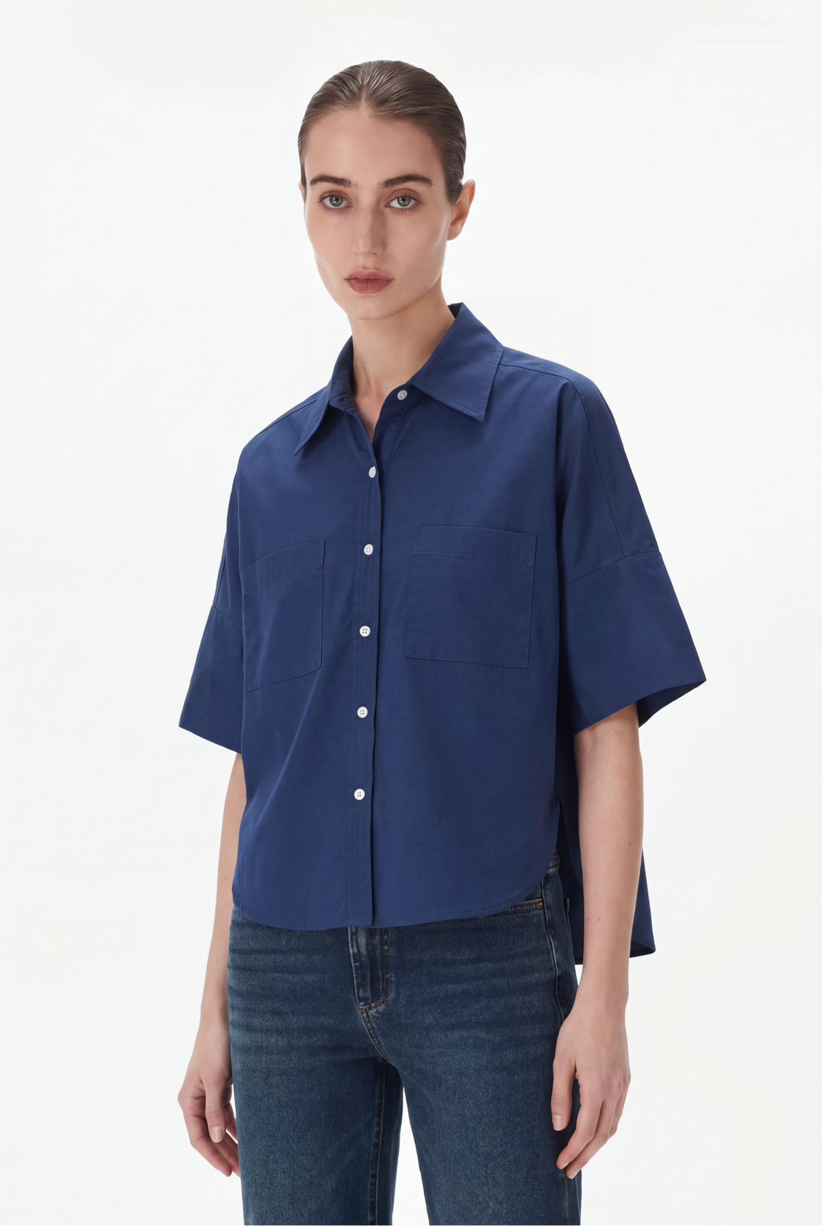 Wide-Sleeve Shirt