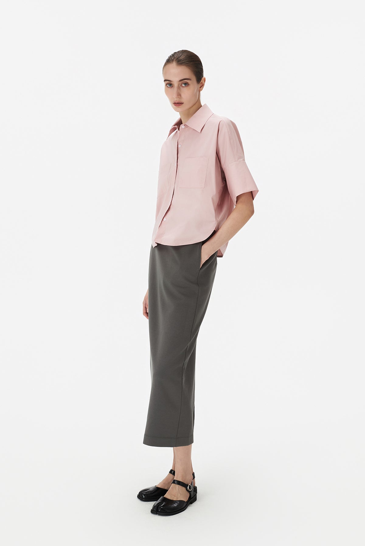 Wide-Sleeve Shirt