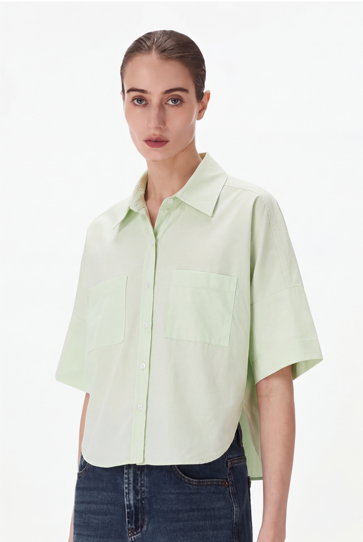 Wide-Sleeve Shirt