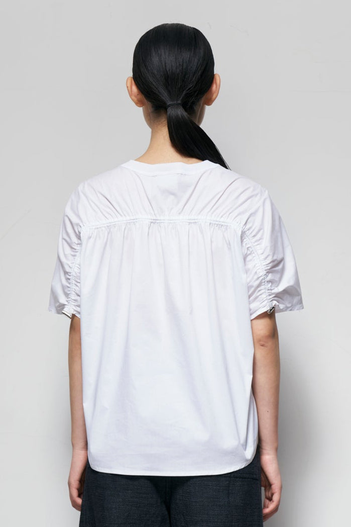 Woven Pullover Top