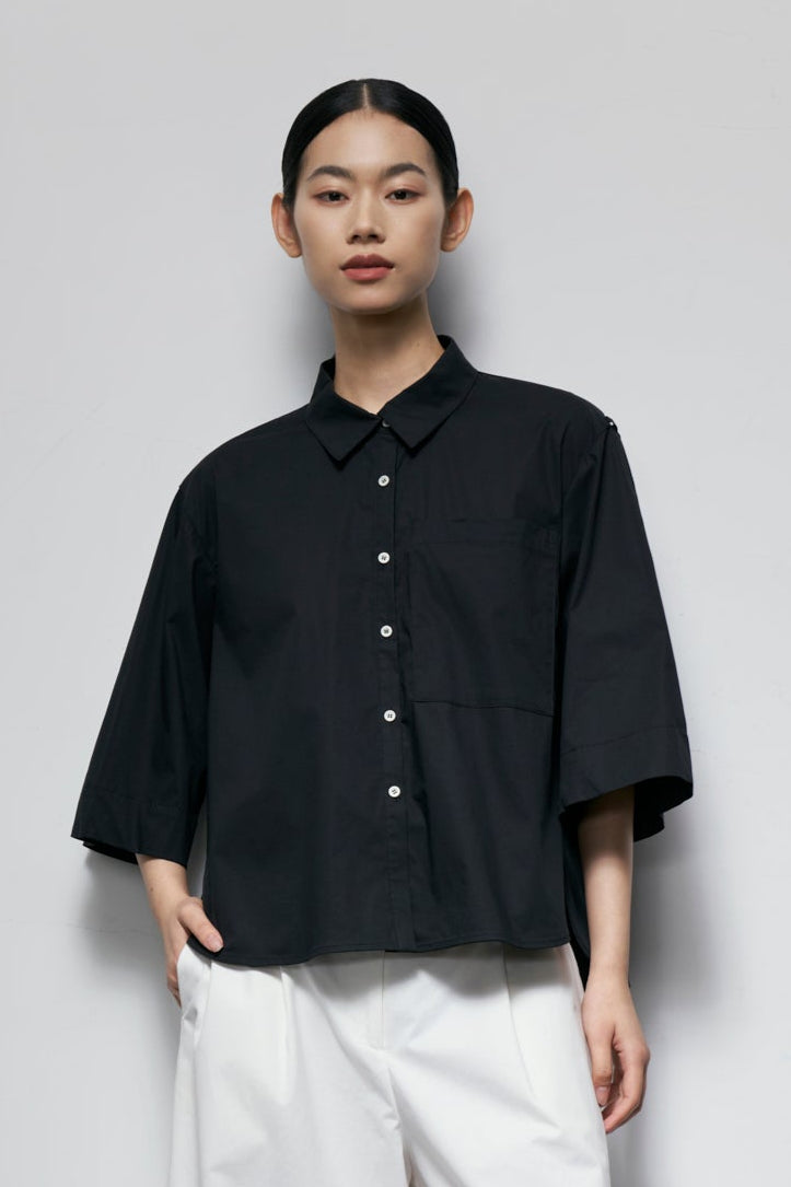 Epaulette-Strap Shirt