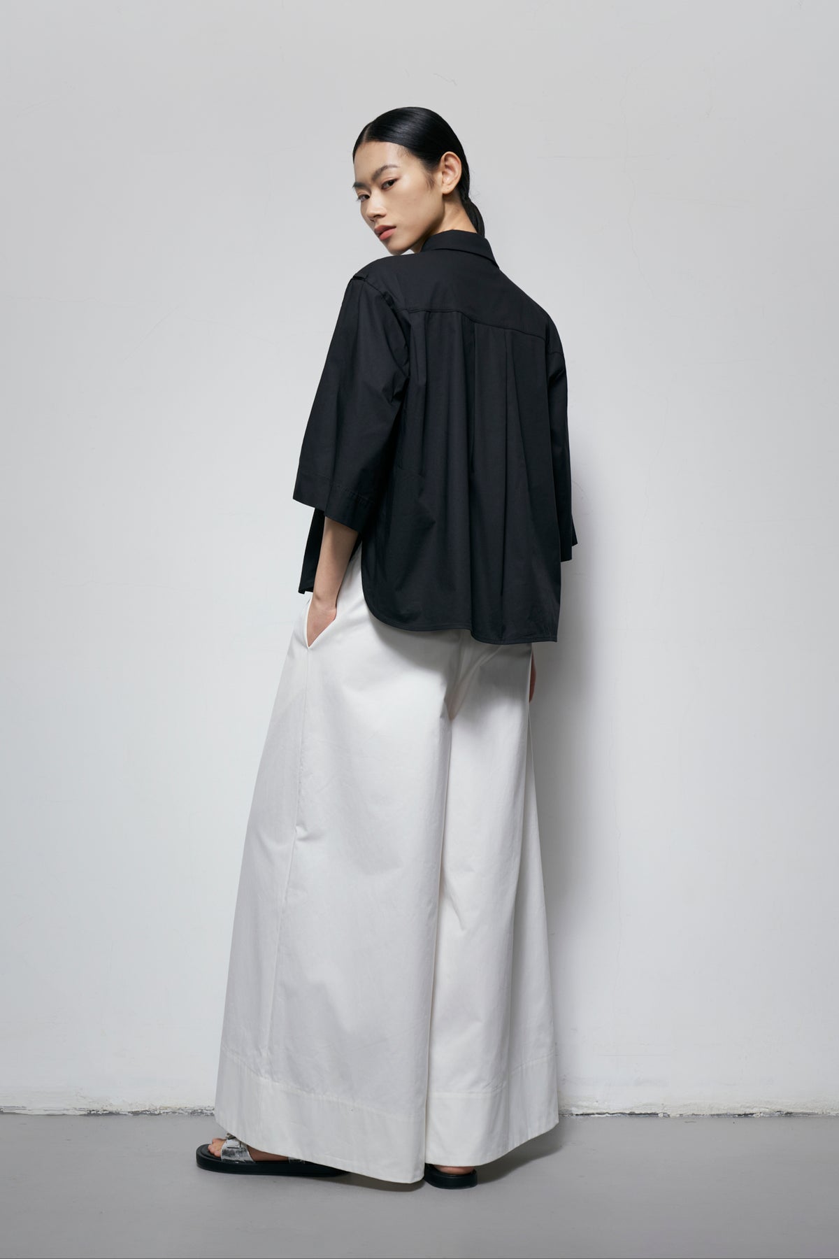 Epaulette-Strap Shirt