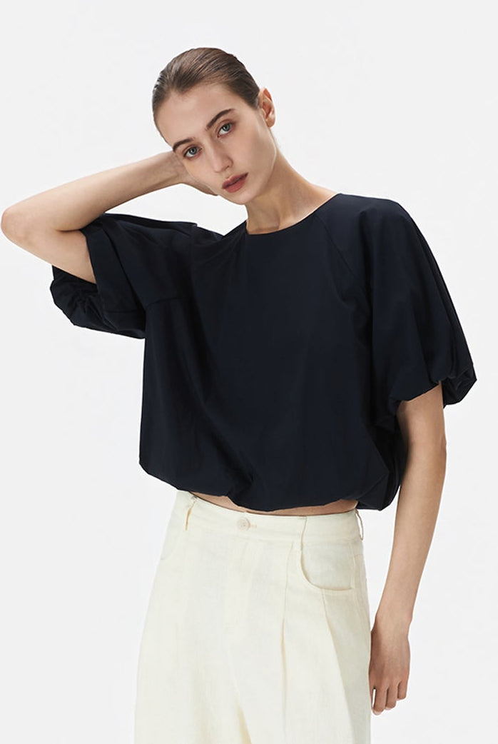 Bubble Raglan Sleeve Top