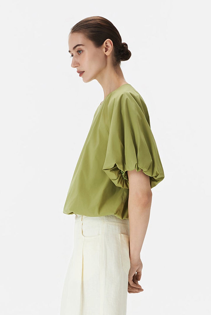 Bubble Raglan Sleeve Top