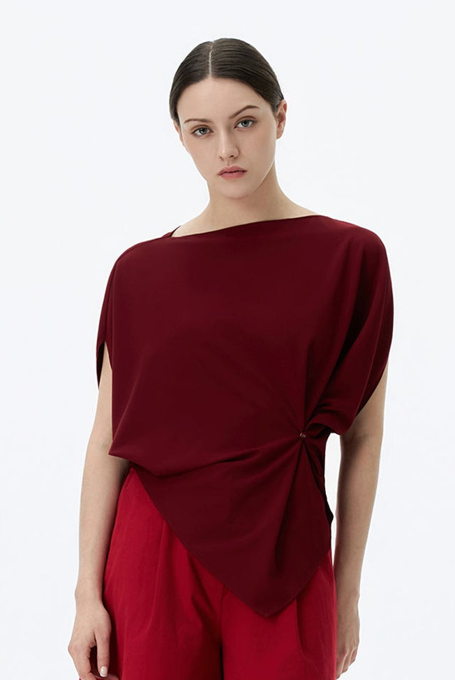 Batwing Wide Neck Top