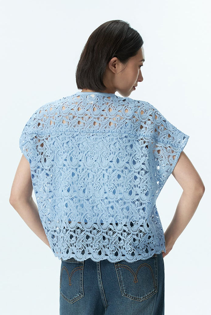 Boxy Lace Top