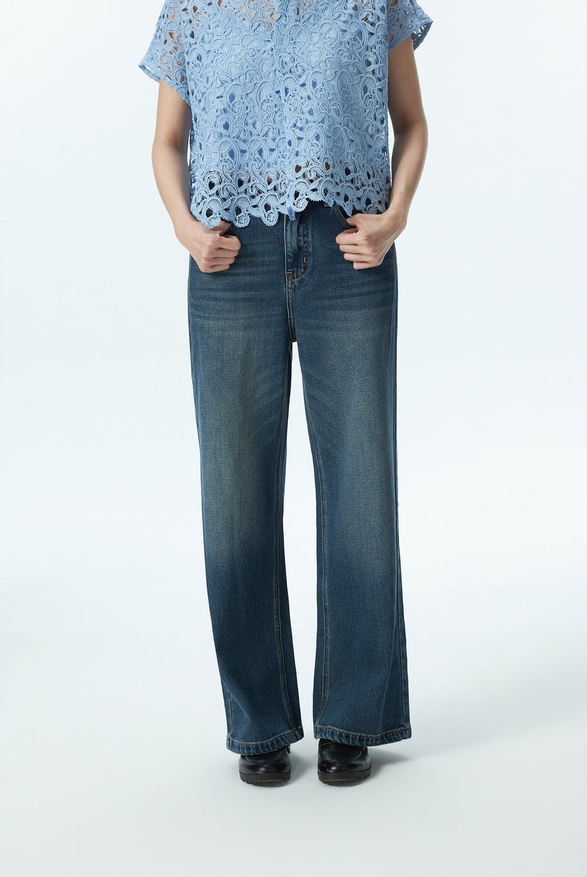 Boxy Lace Top