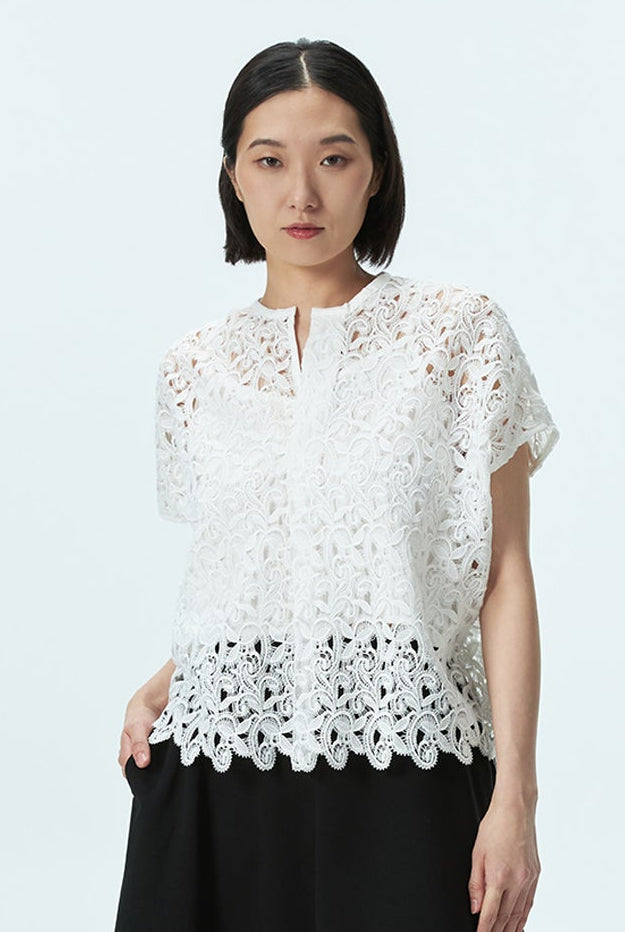 Boxy Lace Top