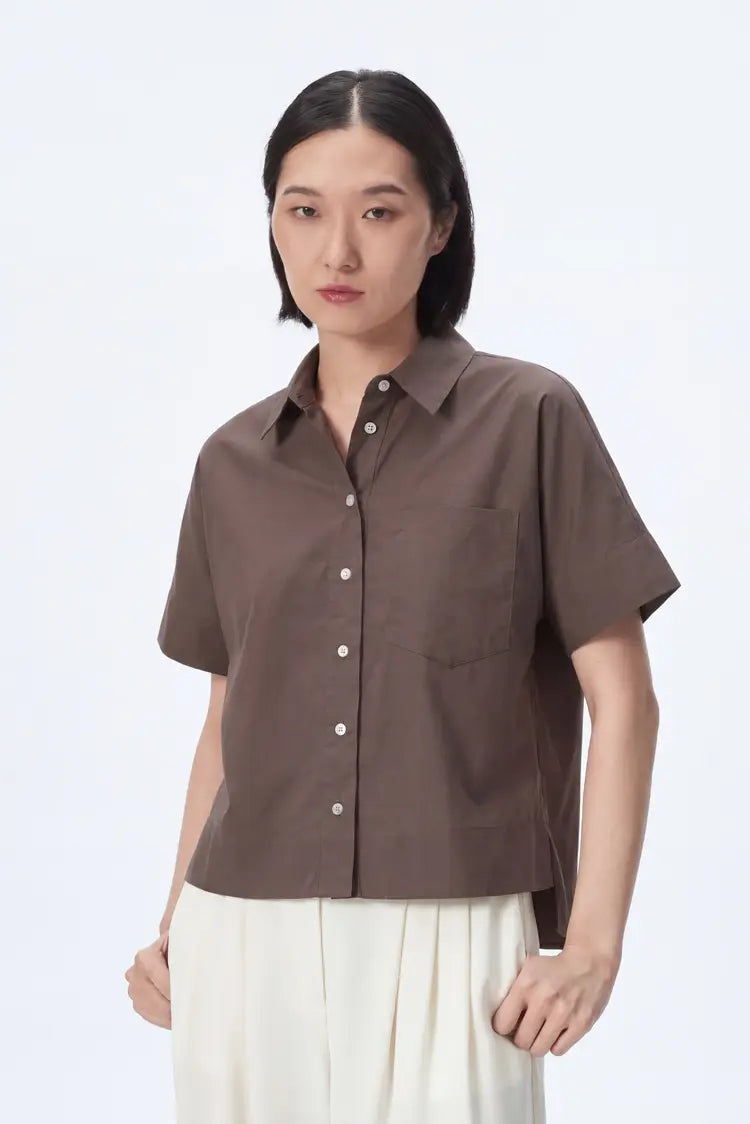 Marlow Collar Boxy Pocket Shirt