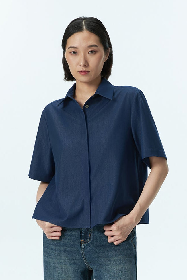Boxy Short Sleeve Shirt