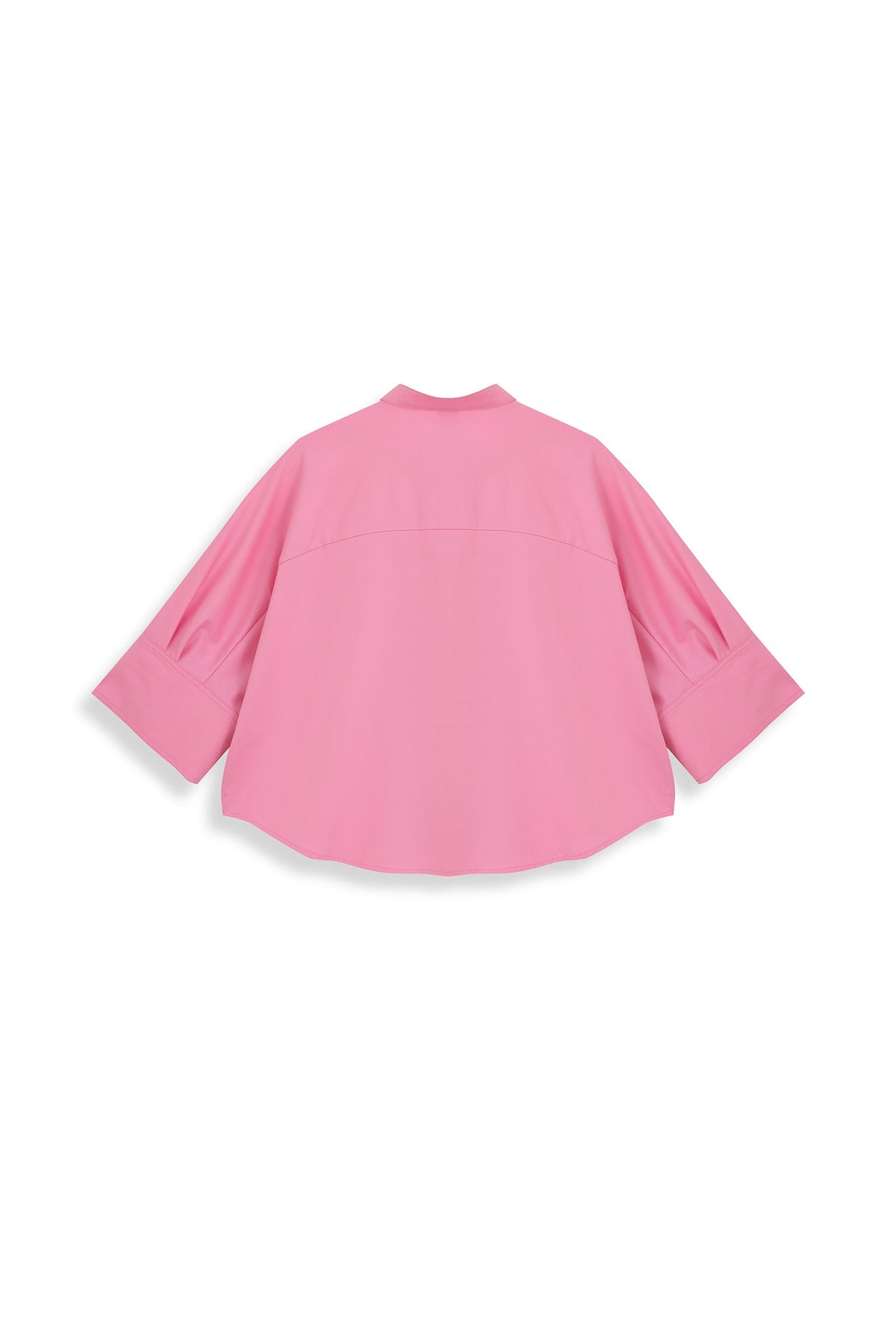 Bat-Wing Open Front Shirt