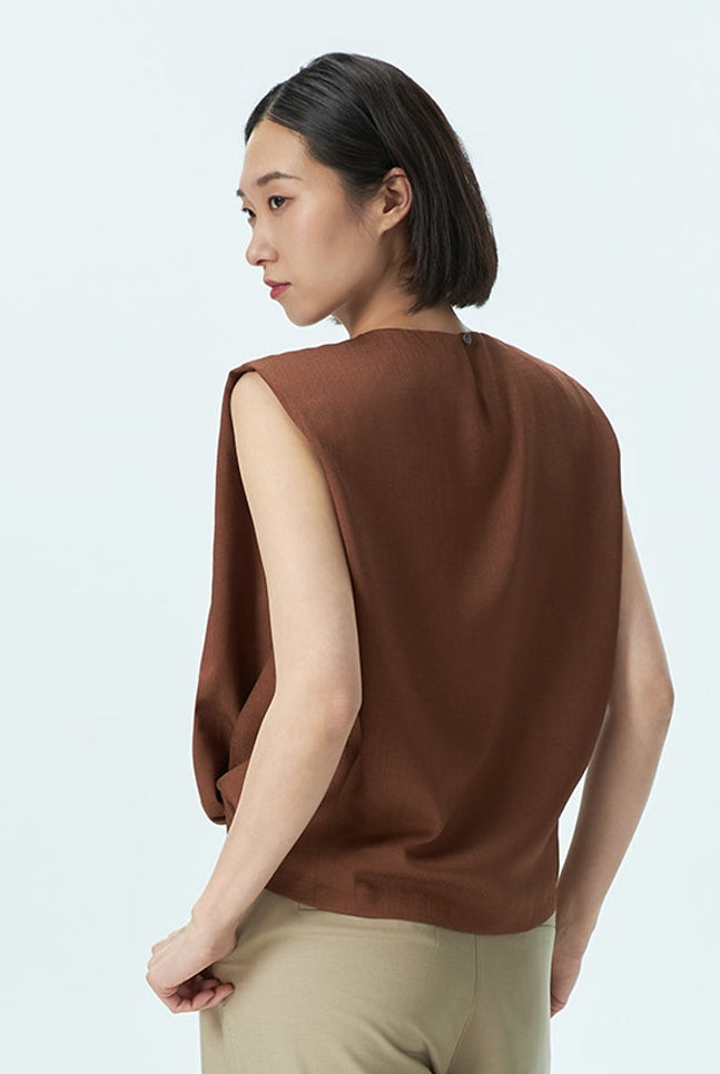 Front Tuck Knot Top