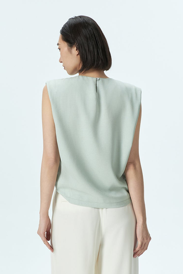 Front Tuck Knot Top