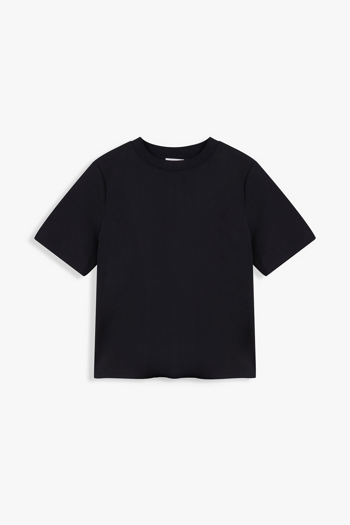 Kelly Ribbed Contrast Collar Top
