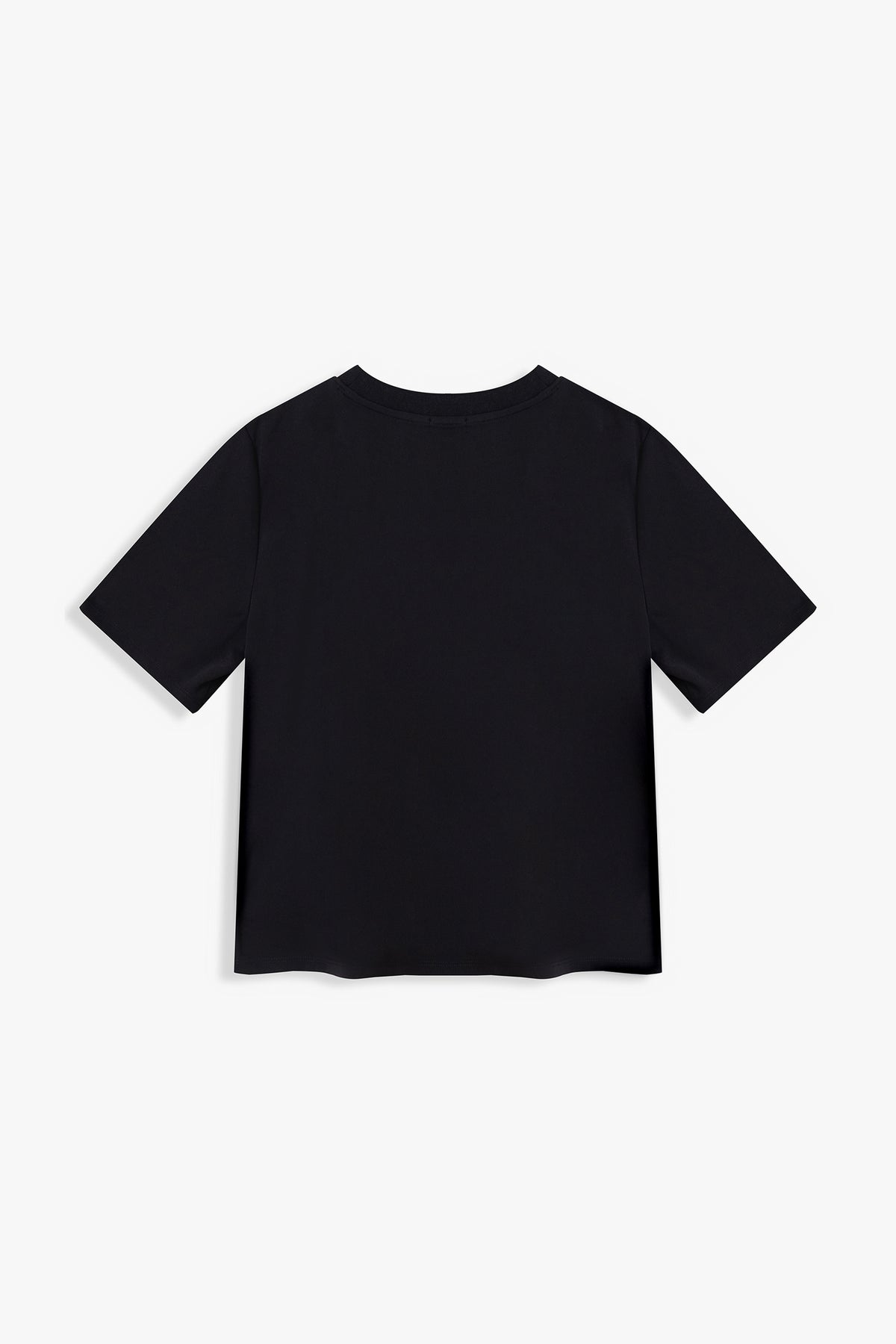 Kelly Ribbed Contrast Collar Top