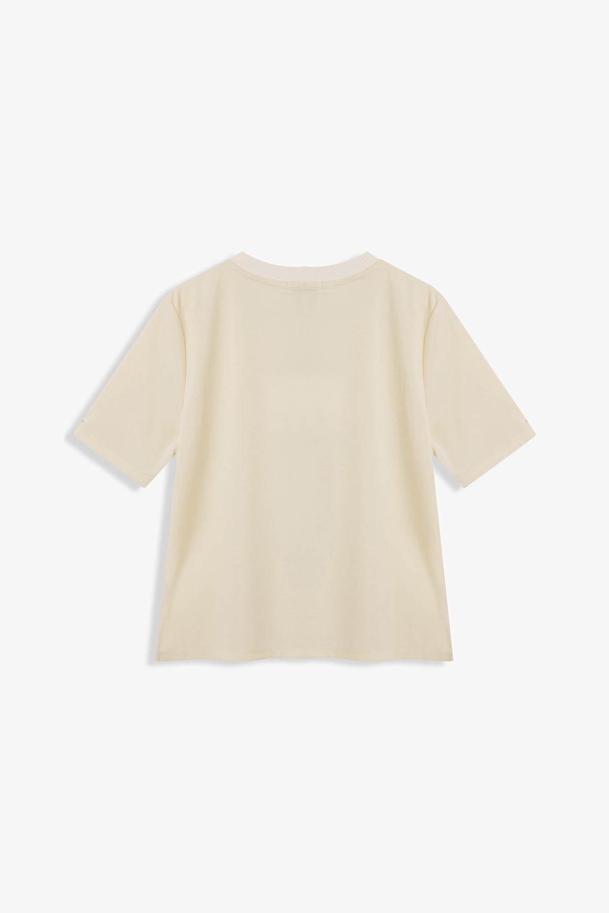 Kelly Ribbed Contrast Collar Top
