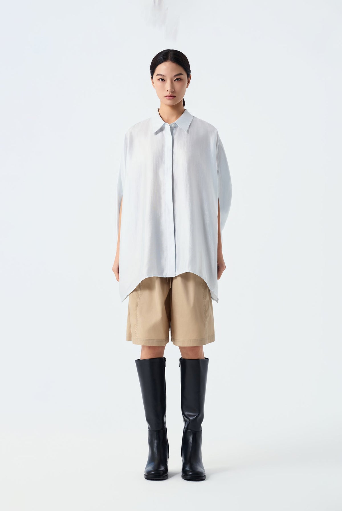 Aubrey Oversized Button-up Shirt