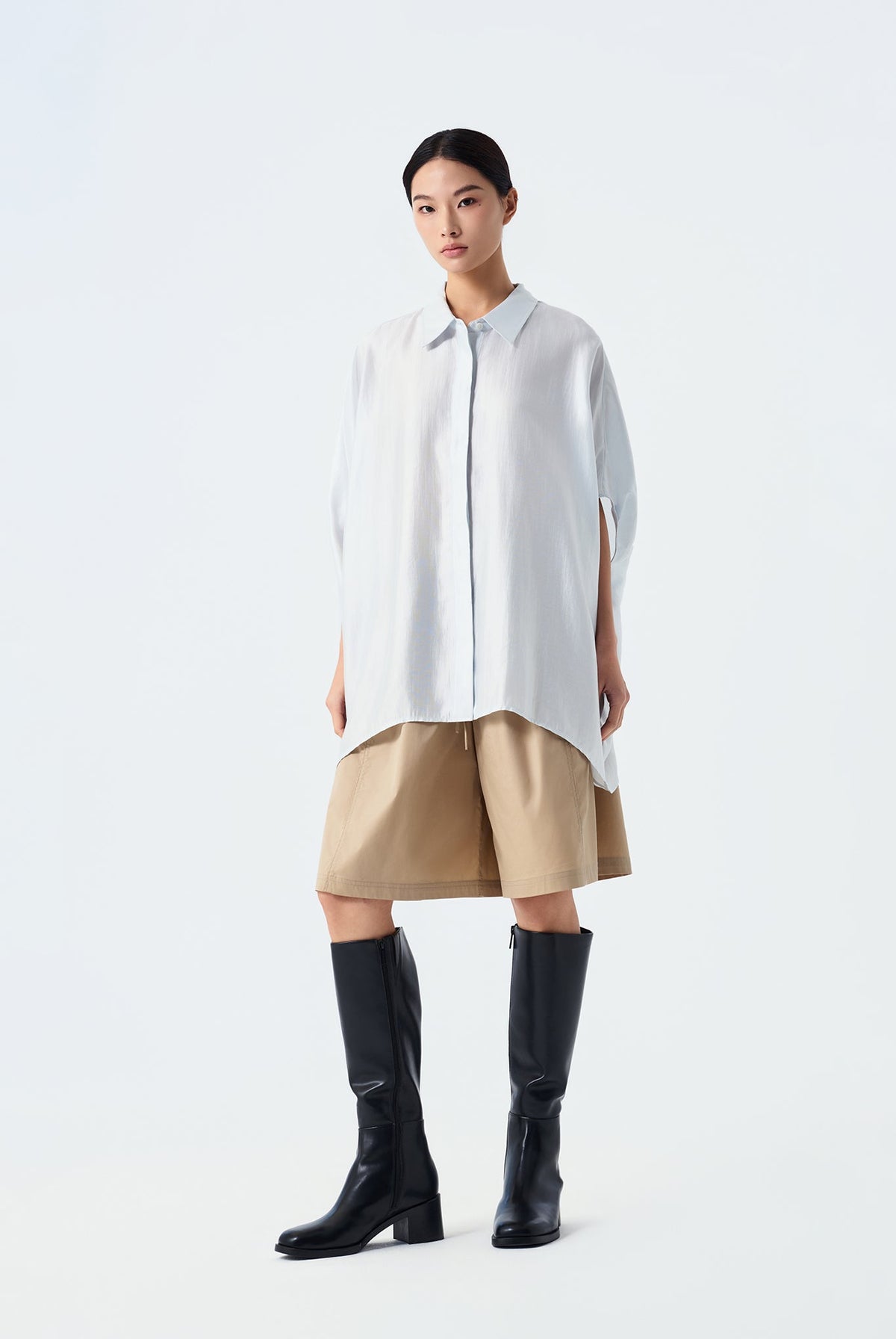Aubrey Oversized Button-up Shirt