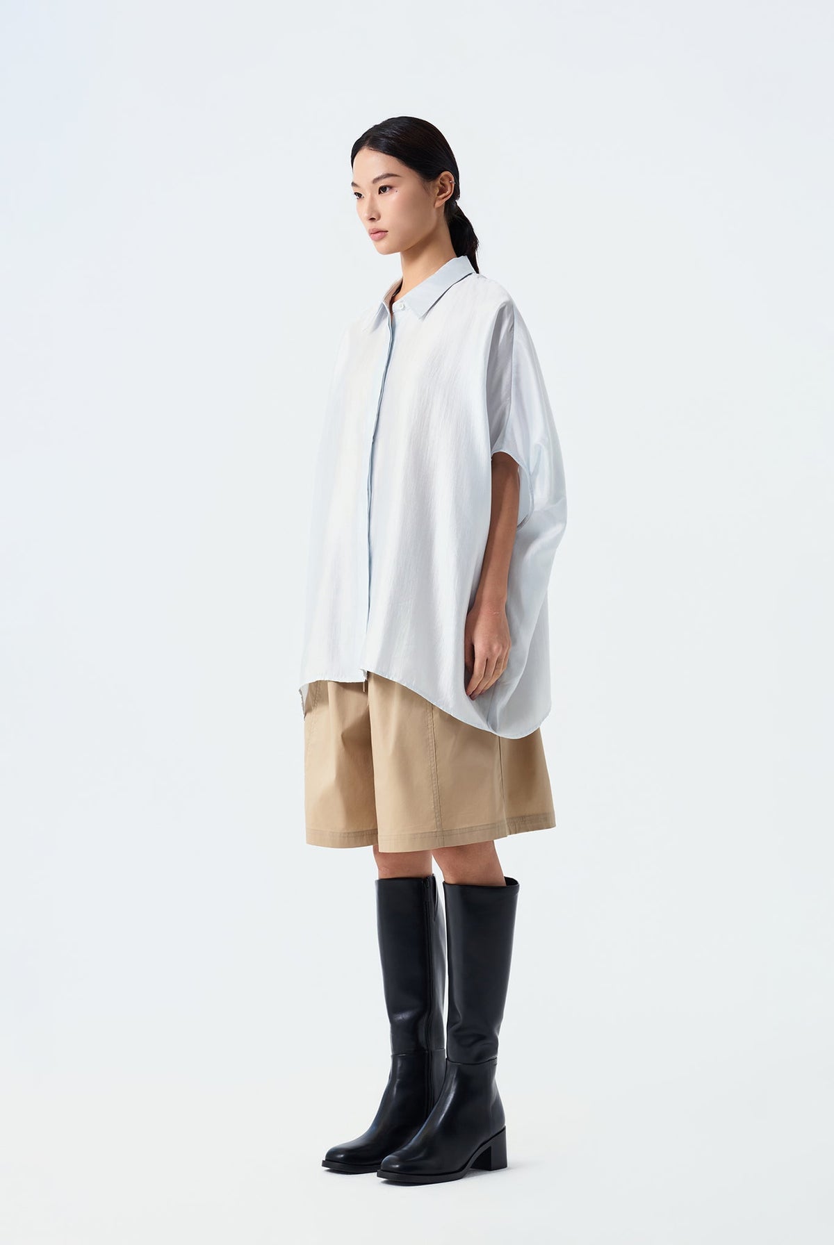 Aubrey Oversized Button-up Shirt