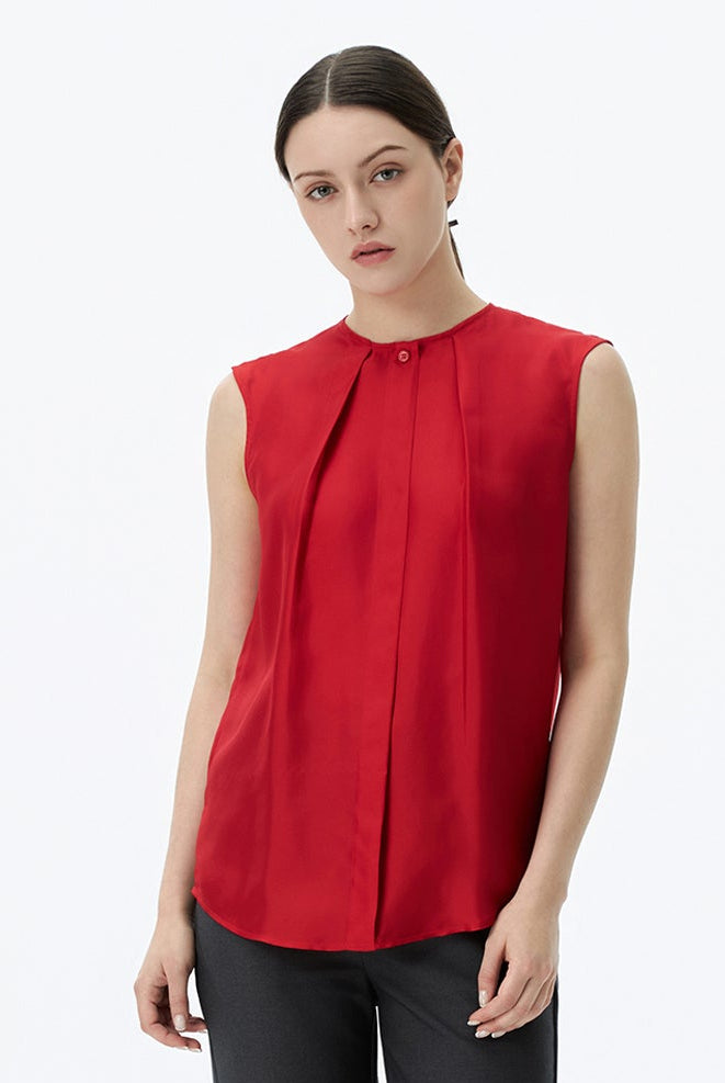 Concealed Placket Top