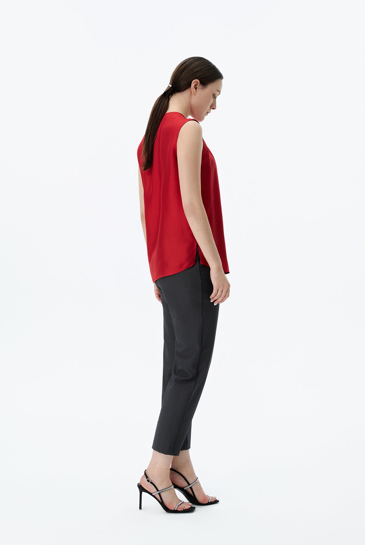 Concealed Placket Top