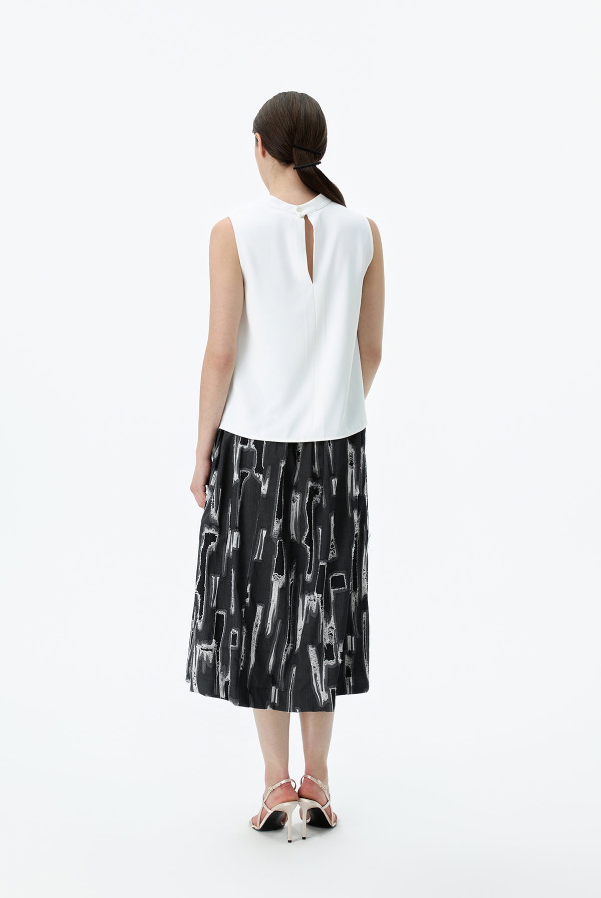 Asymmetric Sleeveless Top
