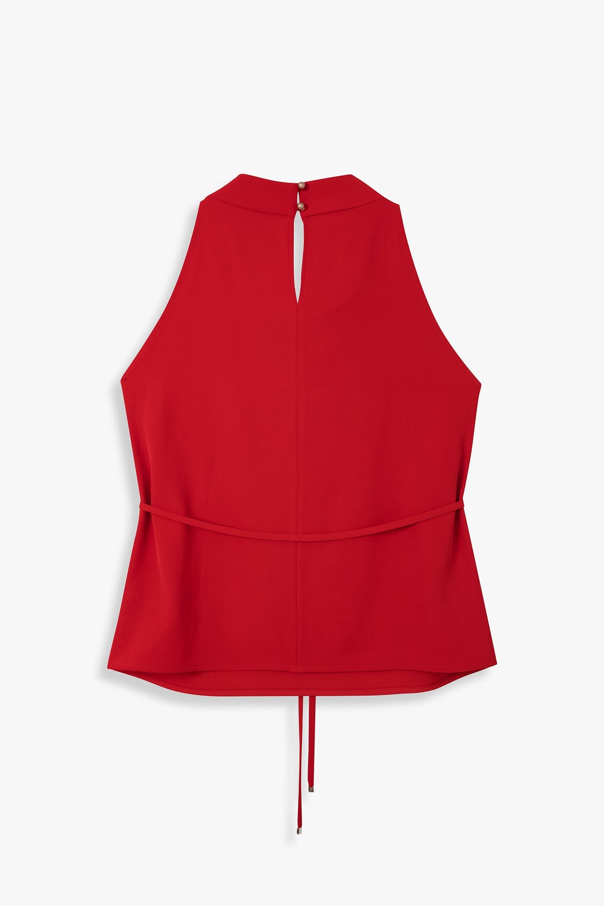 Mock Neck Blouson Top